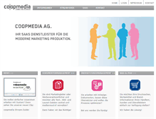 Tablet Screenshot of coopmedia.de